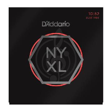 Изображение D'Addario NYXL1052 - струны для эл .гит, никель, 10-52