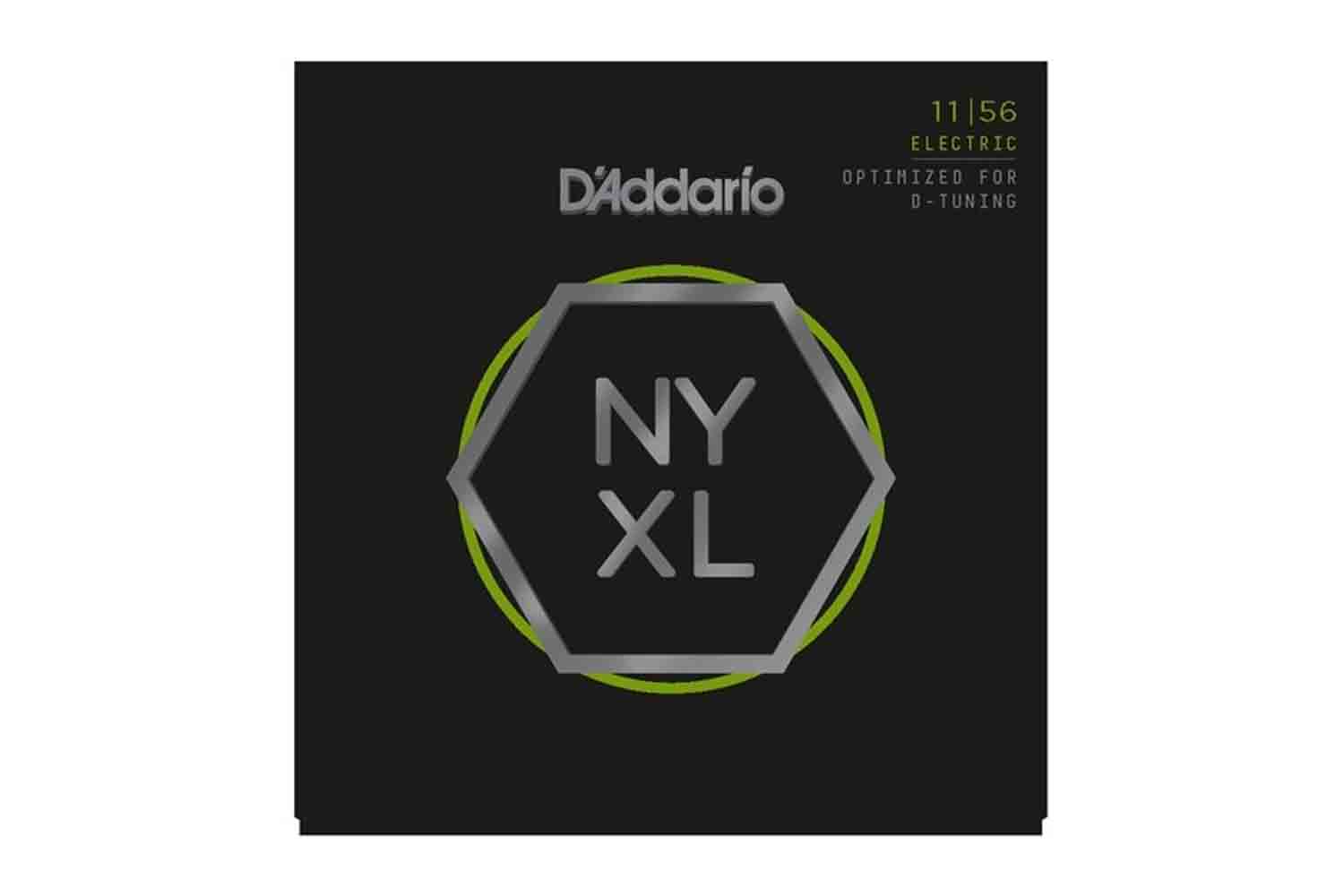 Струны для электрогитары D'Addario NYXL1156 - струны для электрогитары, никель, 11-56 - фото 2