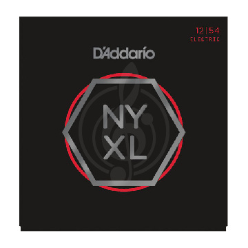 Струны для электрогитары D'Addario NYXL1254 - струны для электрогитары, никель, 12-54 - фото 1