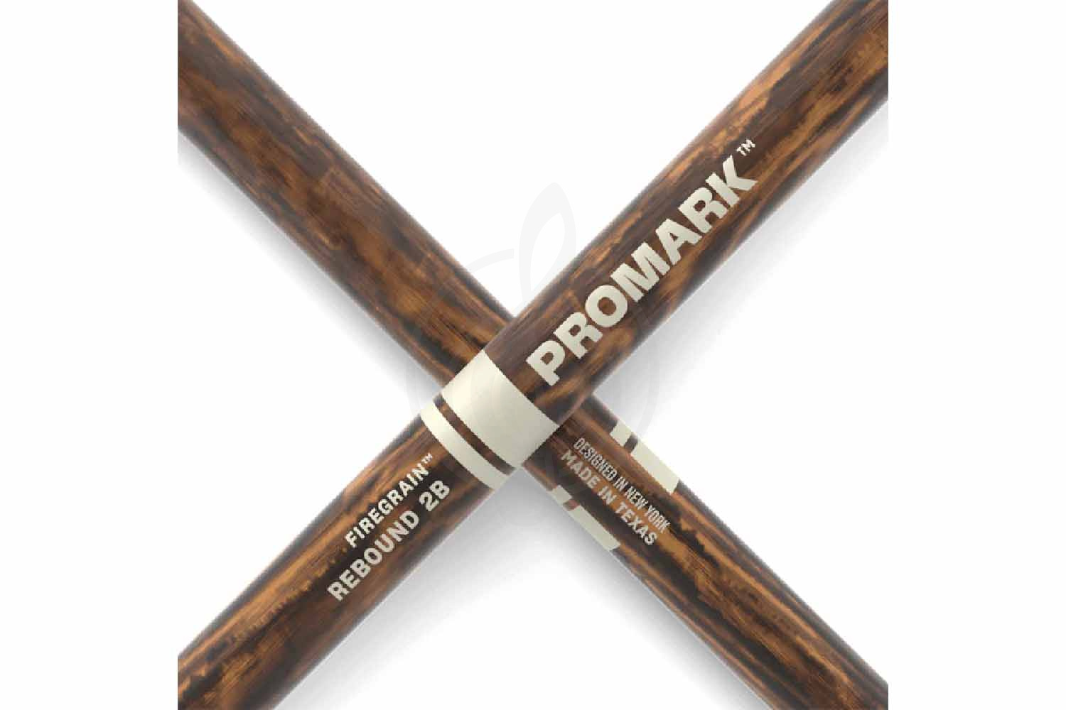 Барабанные палочки D'Addario R2BFG Lacquered FireGrain Rebound 2B - Барабанные палочки - фото 3