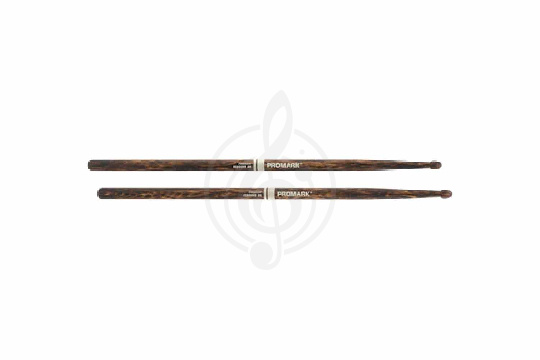 Барабанные палочки D'Addario R2BFG Lacquered FireGrain Rebound 2B - Барабанные палочки - фото 1