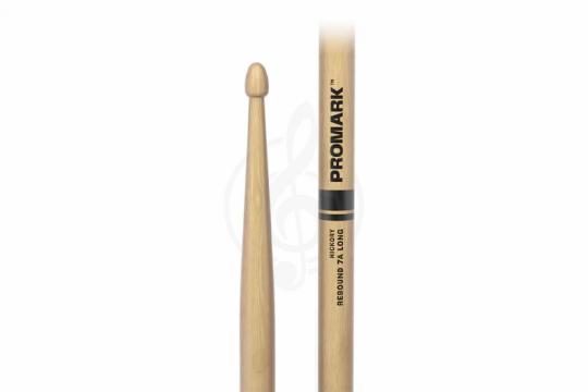 Барабанные палочки D'Addario RBH535LAW Lacquered Hickory Rebound 7A Long - Барабанные палочки - фото 
