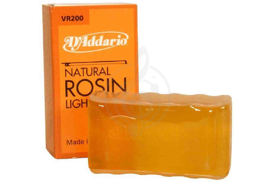 D`Addario VR200 NATURAL - Канифоль натуральная светлая - фото 1 Канифоль для скрипки D`Addario VR200 NATURAL - Канифоль натуральная светлая - фото 1