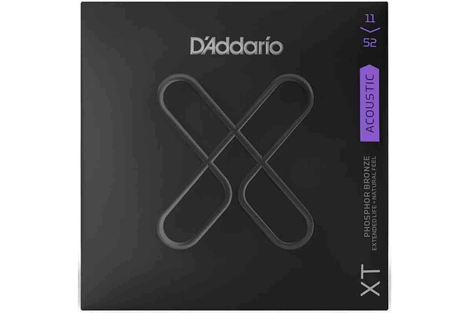 Струны для акустической гитары D'Addario XTAPB1152 XT - Комплект струн для акустической гитары - фото 1