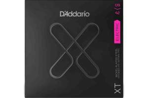 Изображение D`Addario XTE0942 XT Комплект струн для электрогитары, никелированные, 9-42, с покрытием