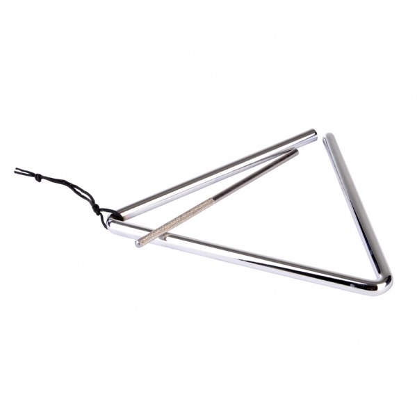 Треугольник DADI TA07 Треугольник металлический, палочка, 18 см - фото 1