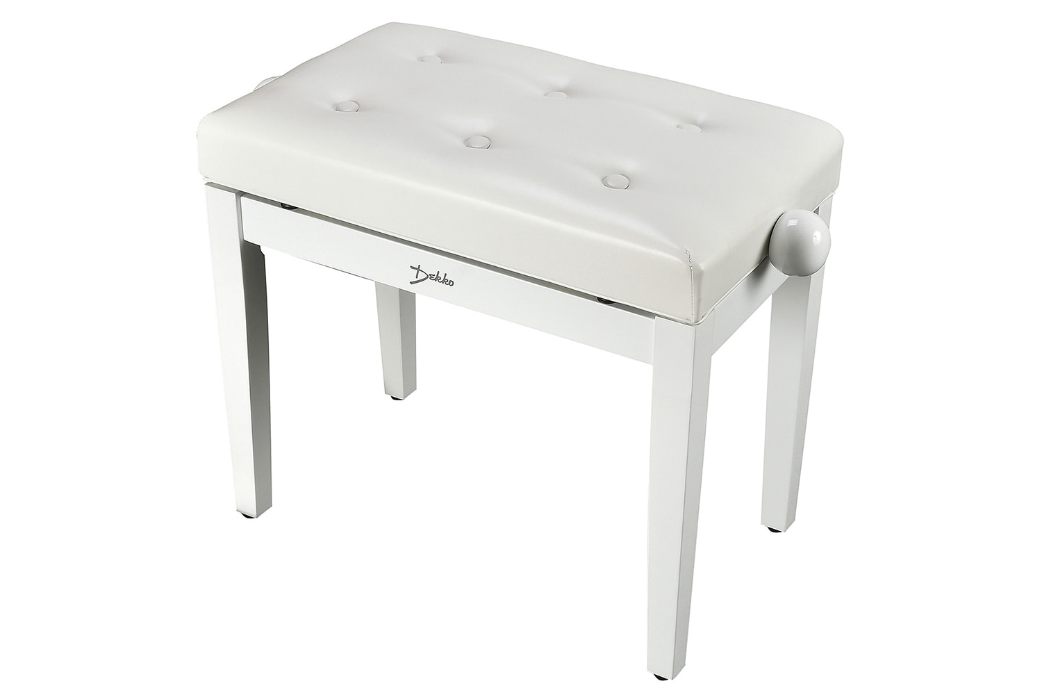 Банкетка DEKKO JR-40 WH - Банкетка для пианино или рояля  - фото 1