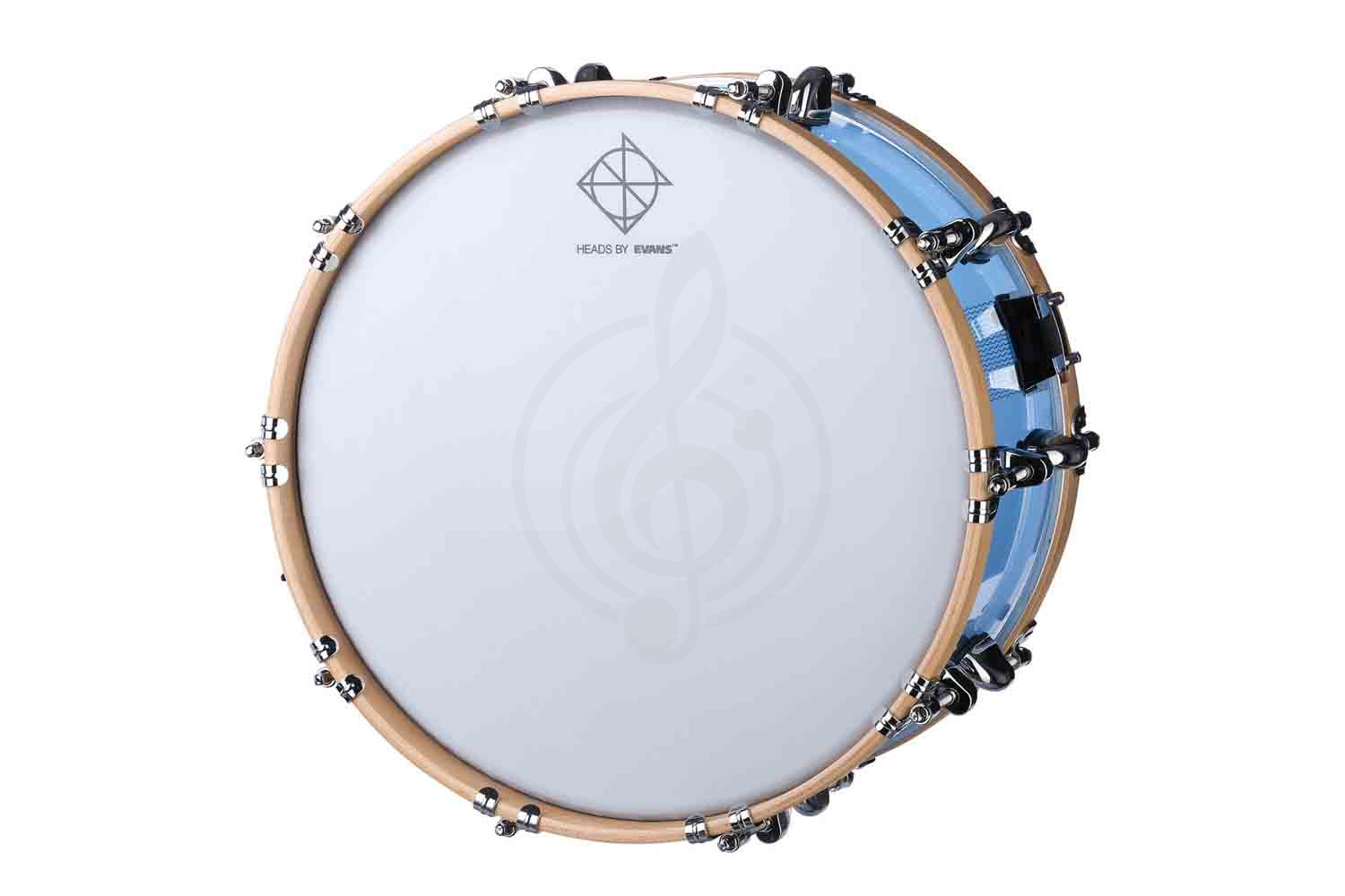 Малый барабан Dixon PDSCST654ACB Cornerstone See-Through Blue - Малый барабан 6.5 x 14" - фото 4
