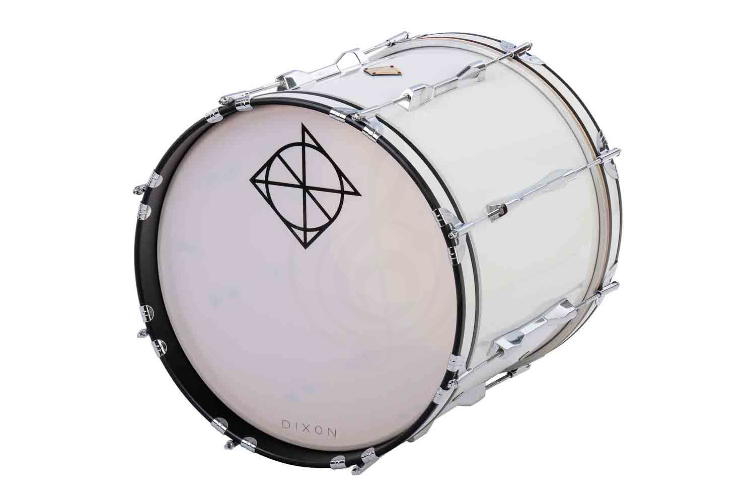 Маршевый барабан Dixon PMZCL4161-WT - Маршевый бас-барабан, 16" х 14" - фото 7