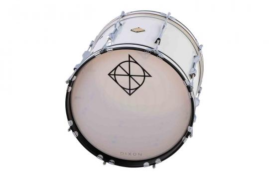 Маршевый барабан Dixon PMZCL4161-WT - Маршевый бас-барабан, 16" х 14" - фото 6