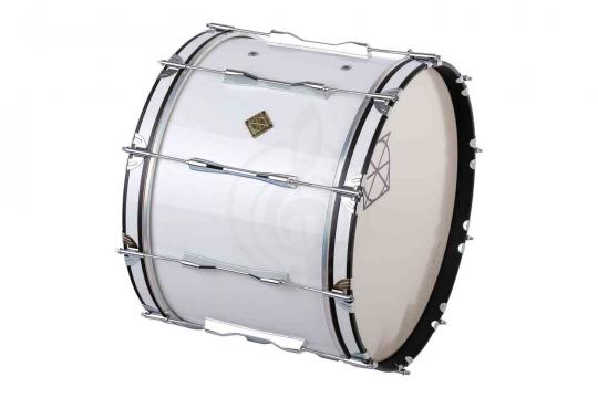 Маршевый барабан Dixon PMZCL4201-WT - Маршевый бас-барабан, 20" х 14" - фото 5