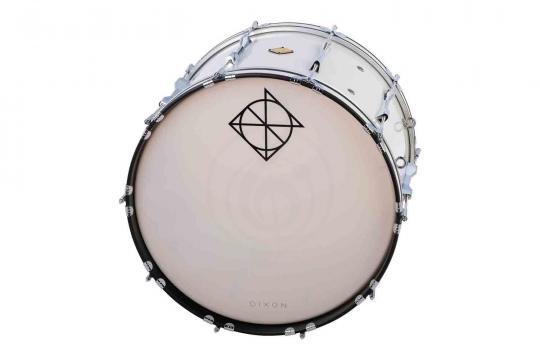 Маршевый барабан Dixon PMZCL4201-WT - Маршевый бас-барабан, 20" х 14" - фото 6