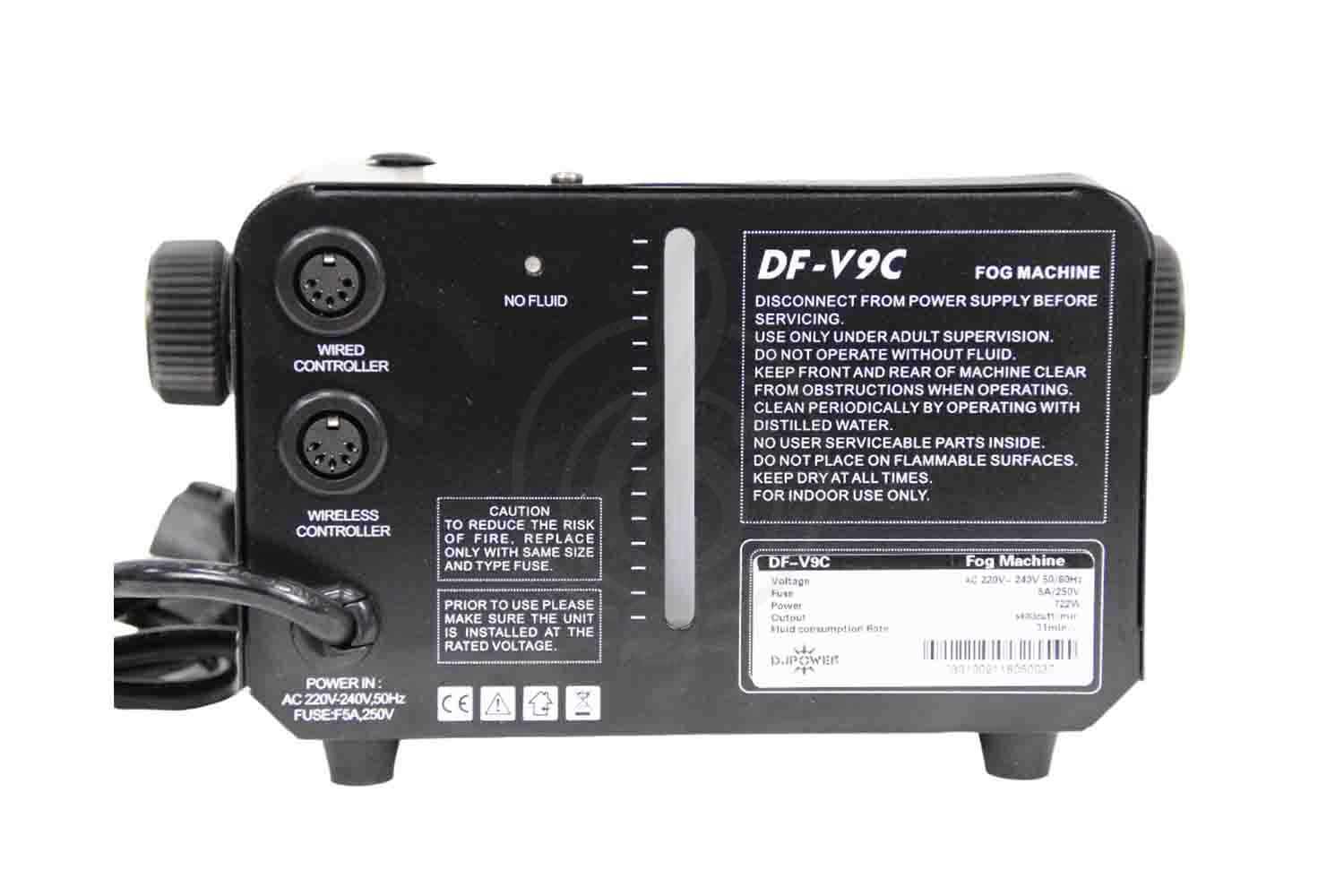 Ггенератор дыма DJPower DF-V9C - Генератор дыма - фото 2