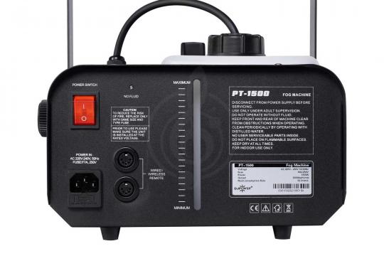 DJPower PT-1500 - Генератор дыма - фото 4 Ггенератор дыма DJPower PT-1500 - Генератор дыма - фото 4