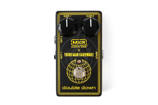 Педаль эффектов для электрогитары Dunlop CSP042 MXR X Third Man Hardware Double Down - Педаль эффектов - фото 1