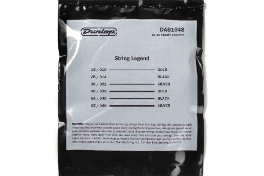 Струны для акустической гитары Dunlop DAB1048 - Комплект струн для акустической гитары - фото 3