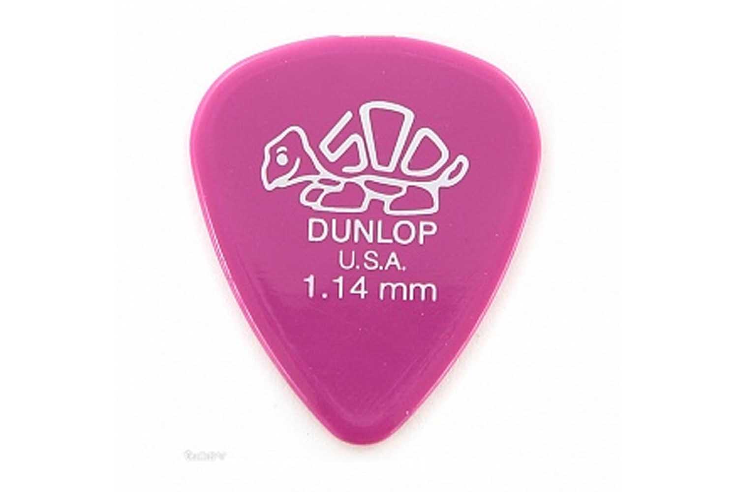 Медиатор Dunlop Delrin 500 Медиаторы, толщина 1,14мм - фото 1