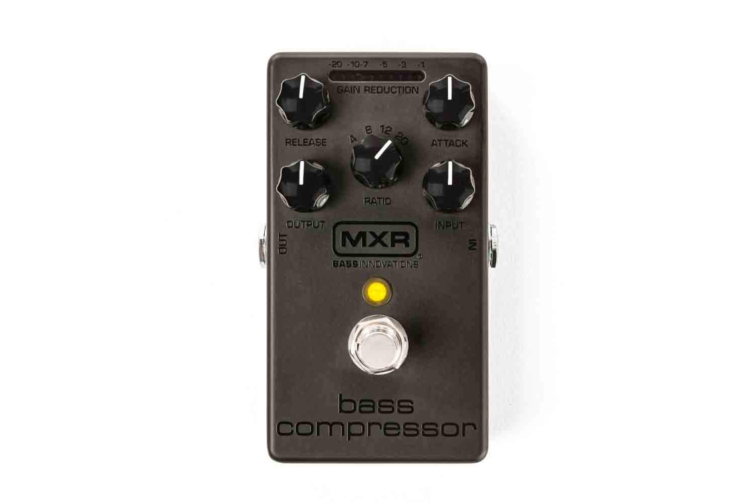 Педаль эффектов для электрогитары Dunlop M87B MXR Blackout Series Bass Compressor - Педаль эффектов, басовая - фото 1