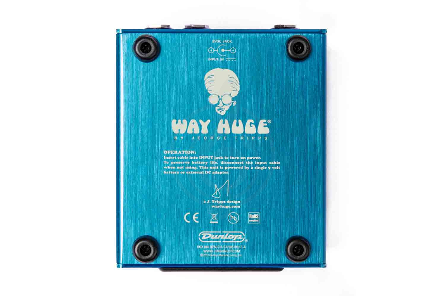 Педаль эффектов для электрогитары Dunlop WHE707 Way Huge Supa-Puss Analog Delay - Педаль эффектов - фото 6