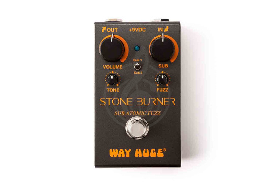 Педаль эффектов для электрогитары Dunlop WM81 Way Huge Smalls Stone Burner Sub Atomic Fuzz - Педаль эффектов - фото 1