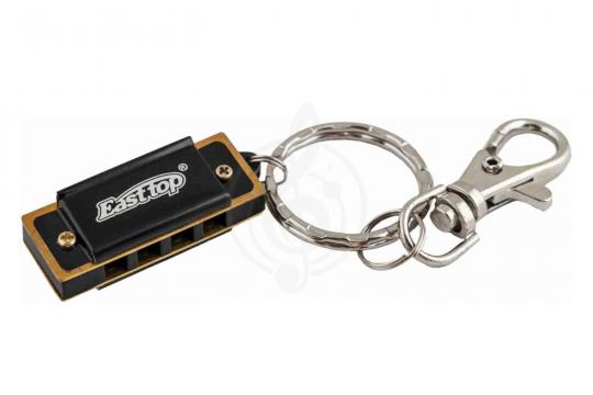 Детская губная гармошка EASTTOP DF4S BLACK - Уменьшенная гармошка - фото 8