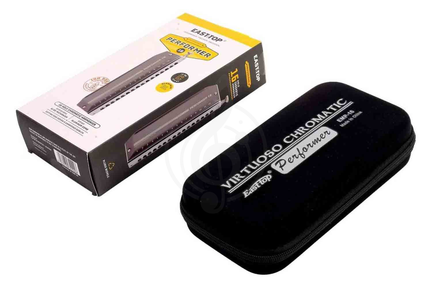 Хроматическая губная гармошка EASTTOP EMP-16 C - Гармошка губная хроматическая - фото 3