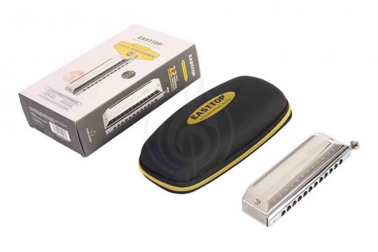 Хроматическая губная гармошка EASTTOP ETP-12 C - Гармошка губная - фото 5