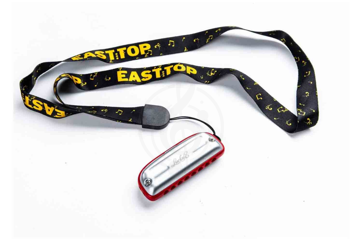 Диатоническая губная гармошка EASTTOP LUCKY 8 C RED COMB - Диатоническая губная гармошка - фото 8