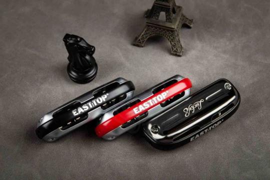 Диатоническая губная гармошка EASTTOP LUCKY 8 C RED COMB - Диатоническая губная гармошка - фото 4