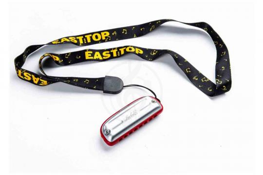Диатоническая губная гармошка EASTTOP LUCKY 8 C RED COMB - Диатоническая губная гармошка - фото 8