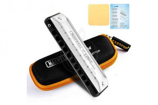 Диатоническая губная гармошка EASTTOP MS030 C (Maxwell ST) - Диатоническая губная гармошка - фото 11