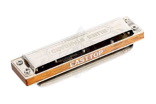Диатоническая губная гармошка EASTTOP PRO10 Eb (BLUES STANDARD) - Диатоническая губная гармошка - фото 1