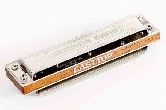 Диатоническая губная гармошка EASTTOP PRO10 F (BLUES STANDARD) - Диатоническая губная гармошка - фото 6