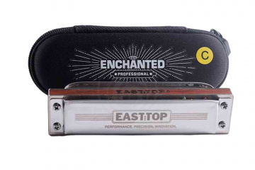 Диатоническая губная гармошка EASTTOP PRO30 (ENCHANTED) D - Диатоническая губная гармошка - фото 9