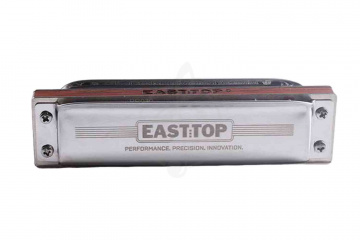 Диатоническая губная гармошка EASTTOP PRO40 (GRIS-GRIS) A - Диатоническая губная гармошка, A - фото 13