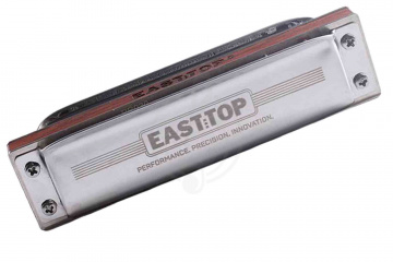 Диатоническая губная гармошка EASTTOP PRO40 (GRIS-GRIS) G - Диатоническая губная гармошка - фото 10