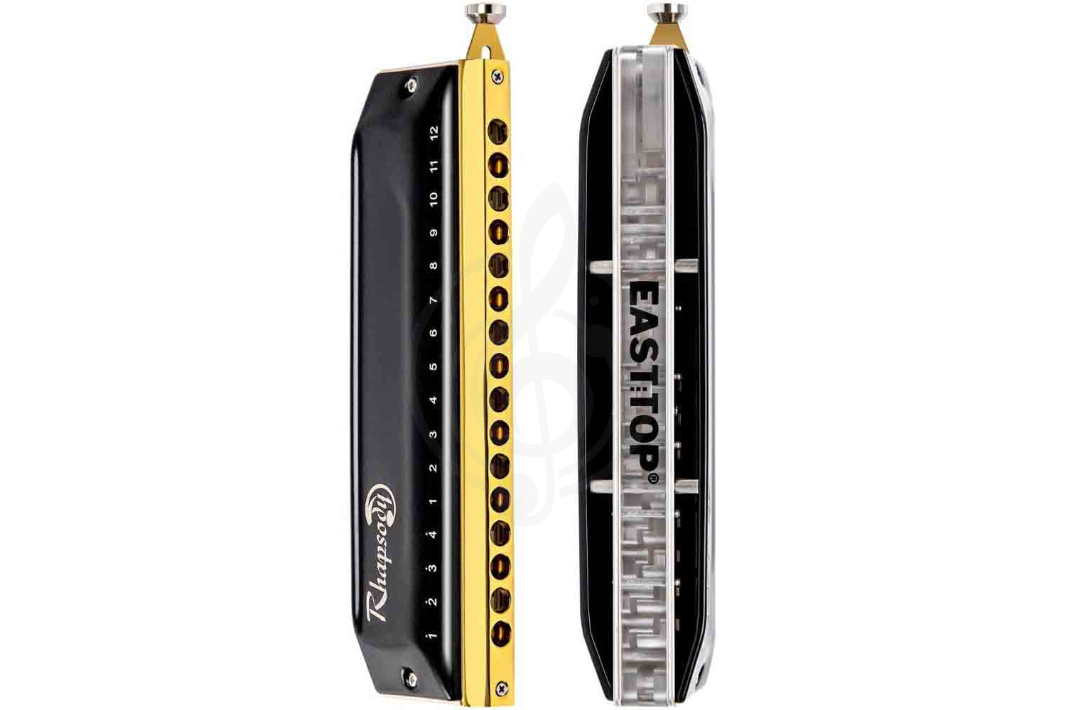 Хроматическая губная гармошка EASTTOP RHAPSODY-16 C - Гармошка губная хроматическая - фото 4