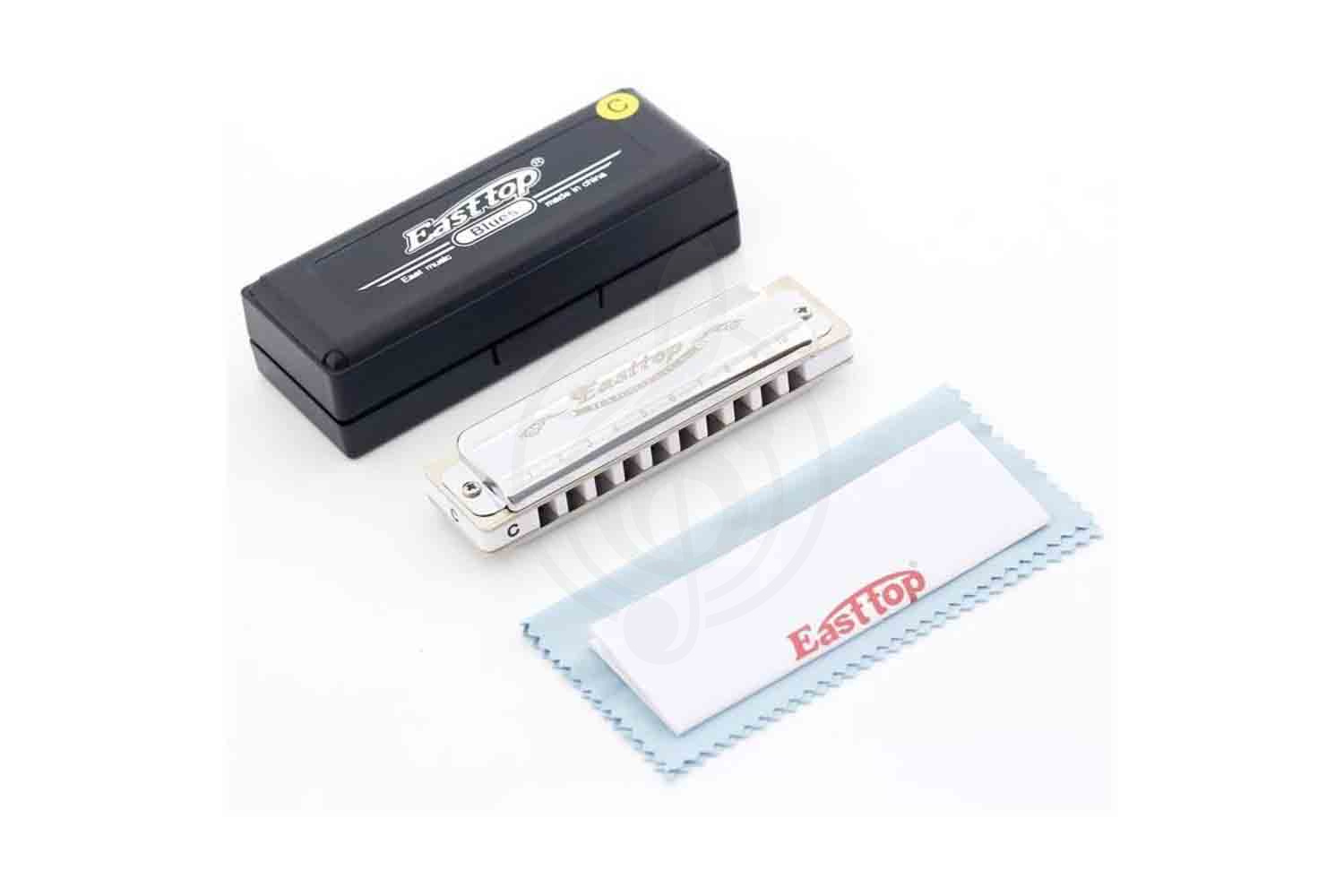Диатоническая губная гармошка EASTTOP T008 Bb Nm - Диатоническая губная гармошка - фото 4