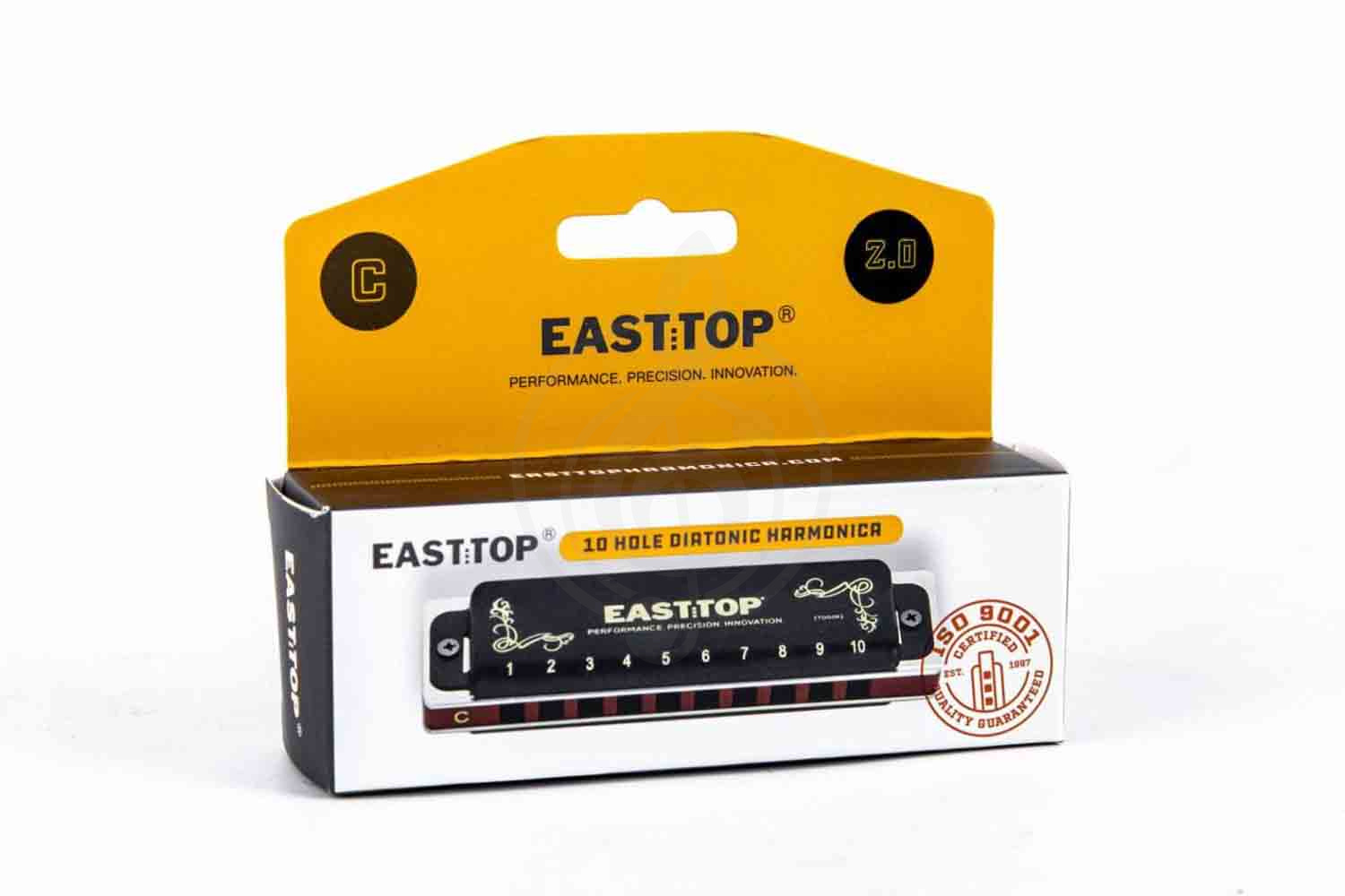Диатоническая губная гармошка EASTTOP T008K 2.0 C - Диатоническая губная гармошка - фото 2