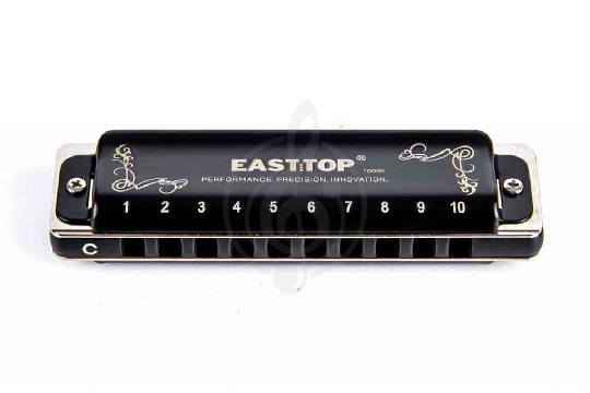 Диатоническая губная гармошка EASTTOP T008K 2.0 C - Диатоническая губная гармошка - фото 1