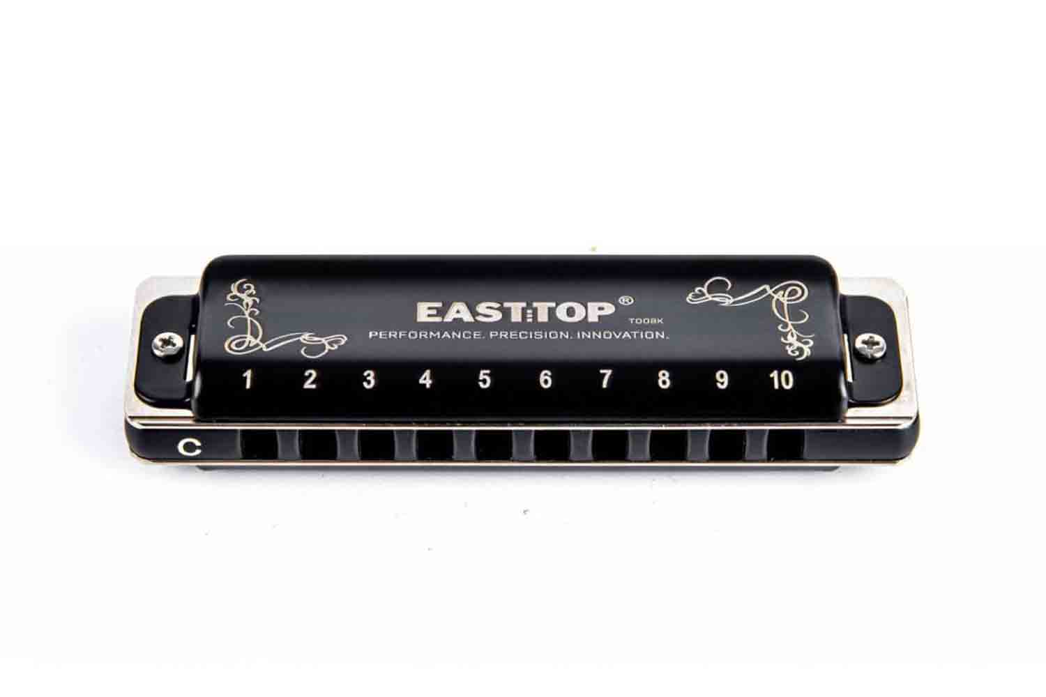 Диатоническая губная гармошка EASTTOP T008K 2.0 F low - Диатоническая губная гармошка - фото 1