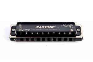 Изображение EASTTOP T008K 2.0 G - Диатоническая губная гармошка