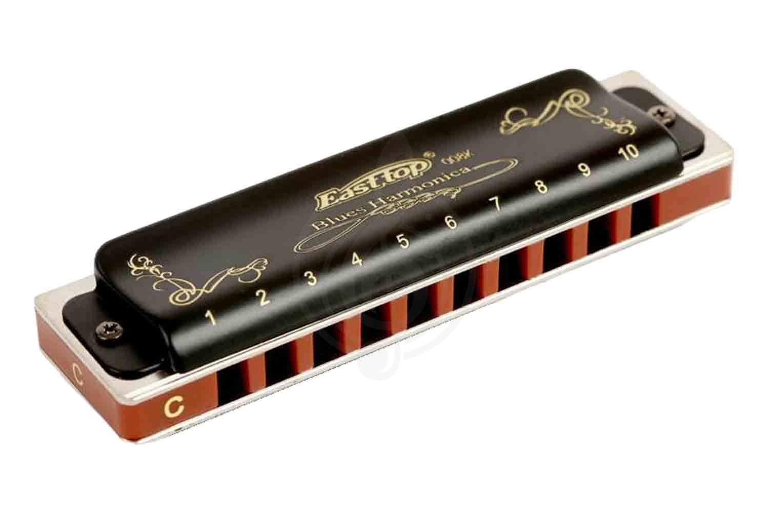 Диатоническая губная гармошка EASTTOP T008K G - Диатоническая губная гармошка - фото 6