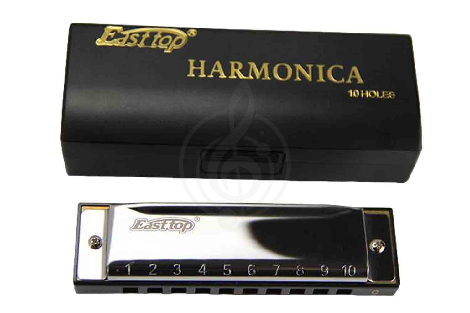 Диатоническая губная гармошка EASTTOP T10-3 G - Диатоническая губная гармошка - фото 6