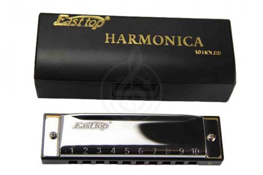 Диатоническая губная гармошка EASTTOP T10-3 G - Диатоническая губная гармошка - фото 6