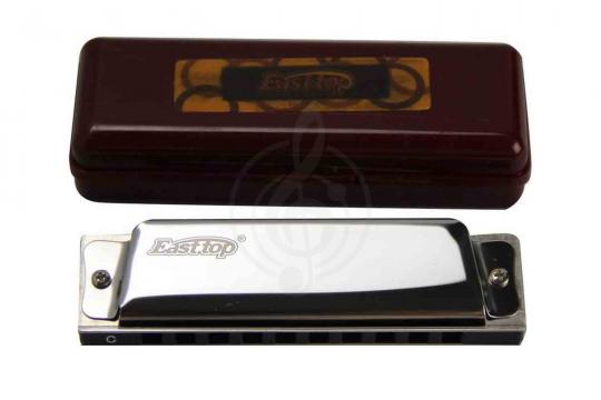 Диатоническая губная гармошка EASTTOP T10 - Диатоническая губная гармошка, C - фото 6