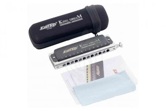 Хроматическая губная гармошка EASTTOP T12-48K (KING DREAM) - Гармошка губная хроматическая - фото 2