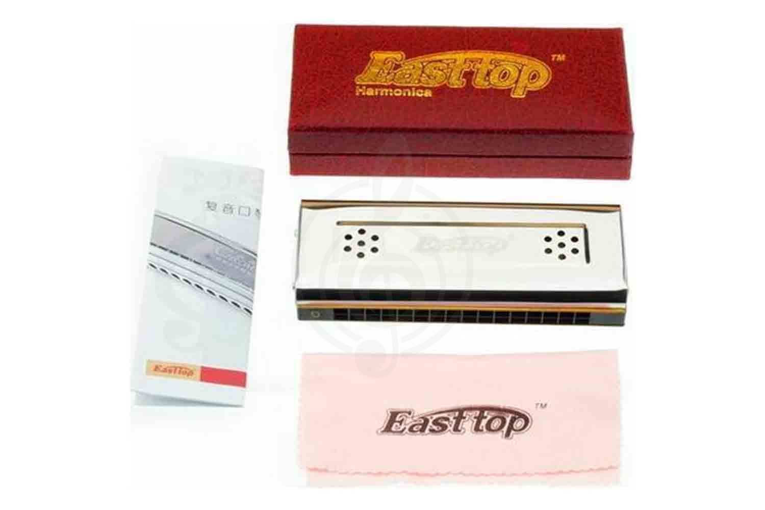 Тремоло губные гармошки EASTTOP T16-2 - Гармошка губная тремоло - фото 10