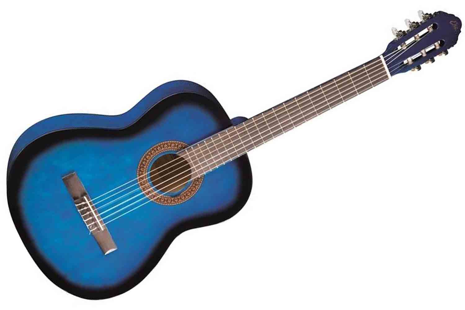 Классическая гитара 4/4 EKO CS-10 Blue Burst - Классическая гитара 4/4 - фото 1