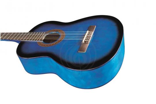 Классическая гитара 4/4 EKO CS-10 Blue Burst - Классическая гитара 4/4 - фото 2